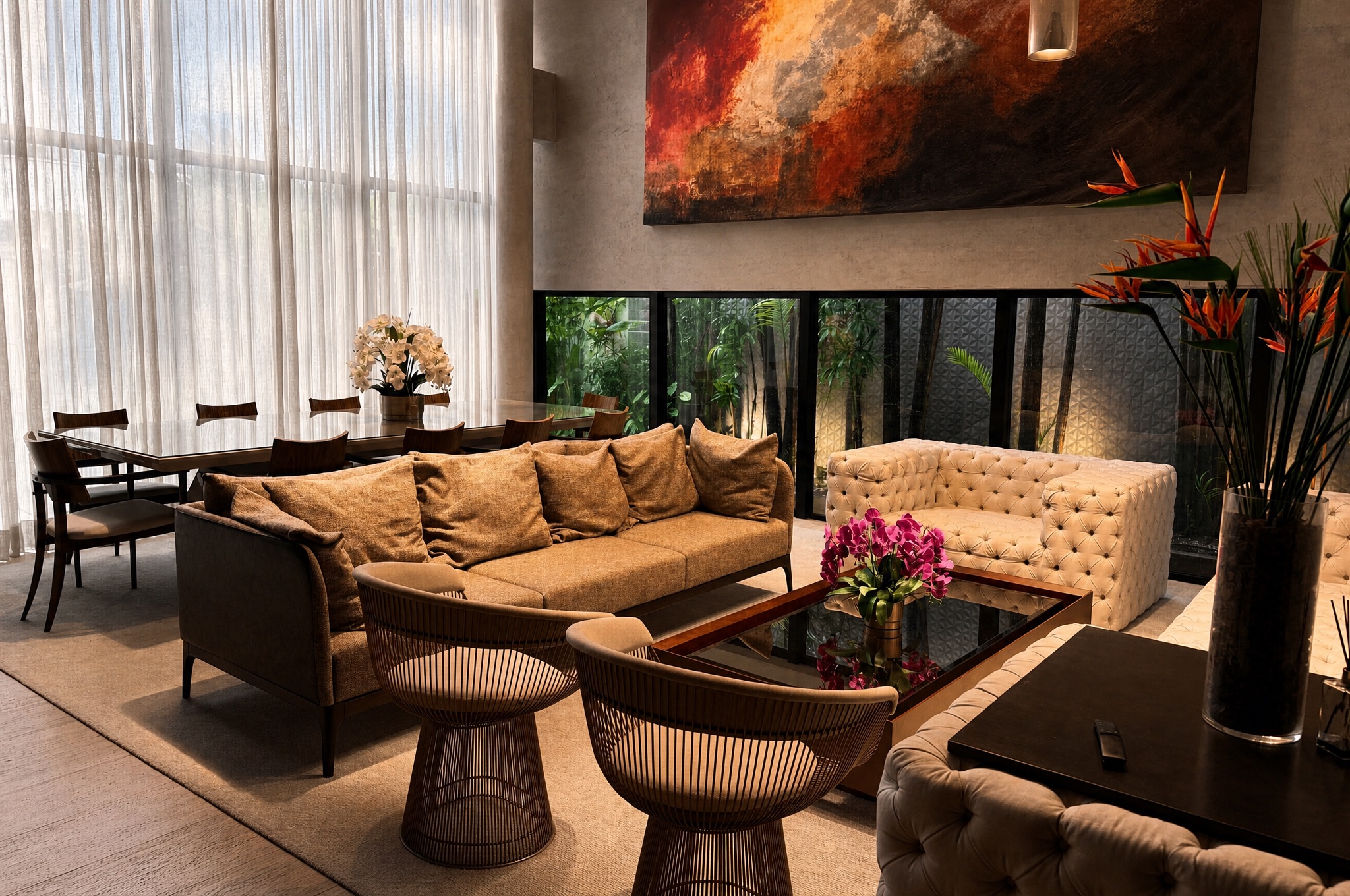 Sala de Estar — Parque Residências